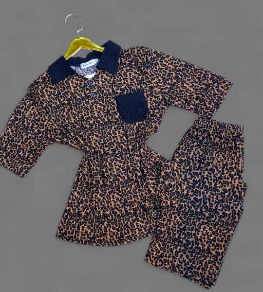 Pyjama Motif Léopard Chic